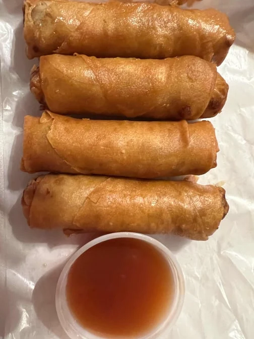 Pork With vegetables Lumpia (4) 春卷