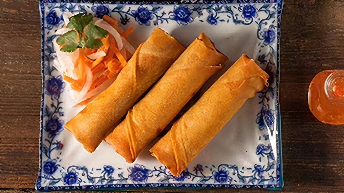 Fried Veggie Imperial Roll 炸素春卷 (4條)