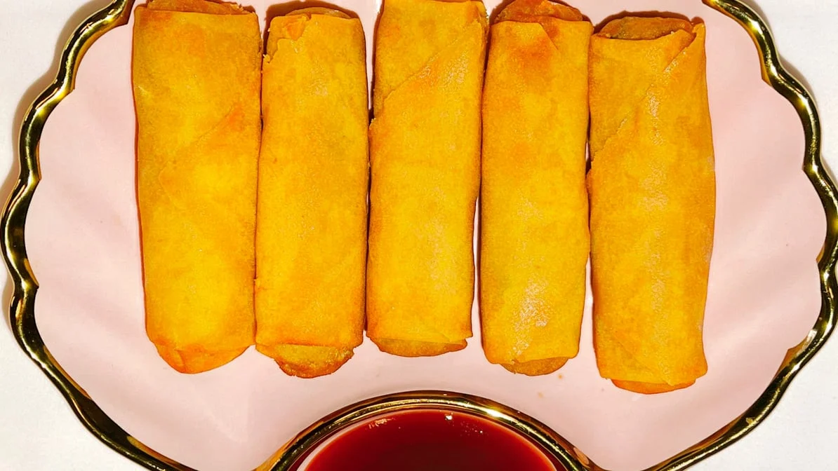 Vegetarian Spring Rolls素春卷